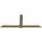 Ekena Millwork Eugene Rough Sawn Timber Gable Bracket, Douglas Fir, 84"W x 35"H x 2"D x 6"F, 10/12 Pitch GBW084X35X0206EUG00RDF - alternate 3